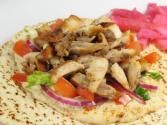 Hummus With Chicken Shawarma